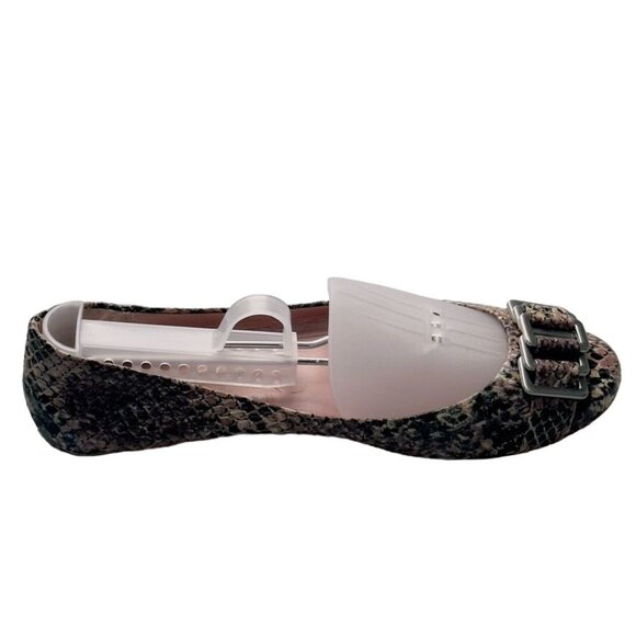 Women's Shoes SE BOUTIQUE Sam Edelman Camden Python Print Ballet Flats Size 7 - Picture 6 of 12